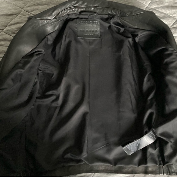 Allsaints Dalby leather jacket - Picture 6 of 15